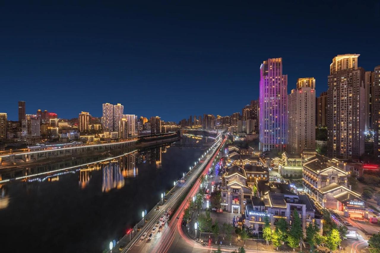 Boutique Of Meditation With Cuisine & Night View, Exit 2 Liujiatai Station Line 9 Chongqing Exterior photo