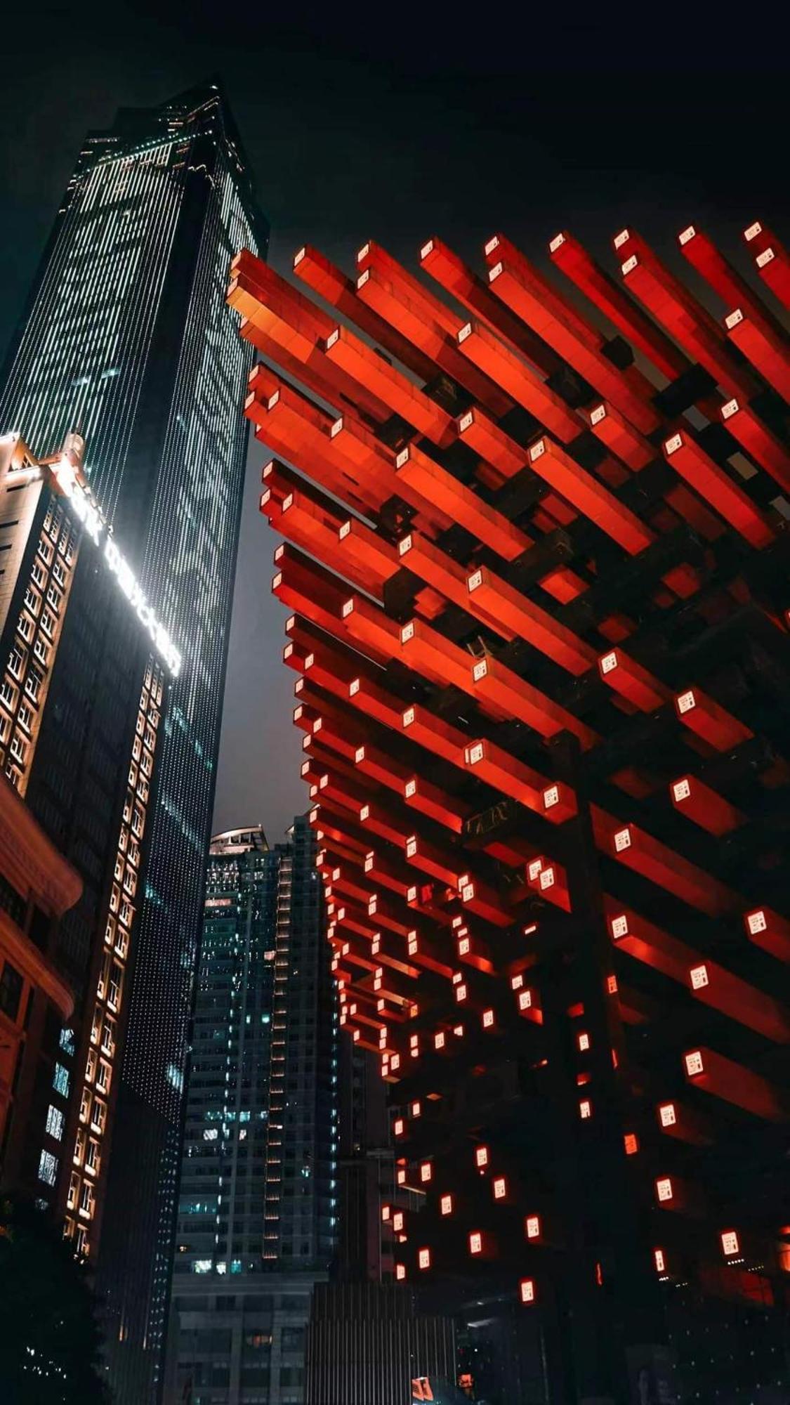 Boutique Of Meditation With Cuisine & Night View, Exit 2 Liujiatai Station Line 9 Chongqing Exterior photo